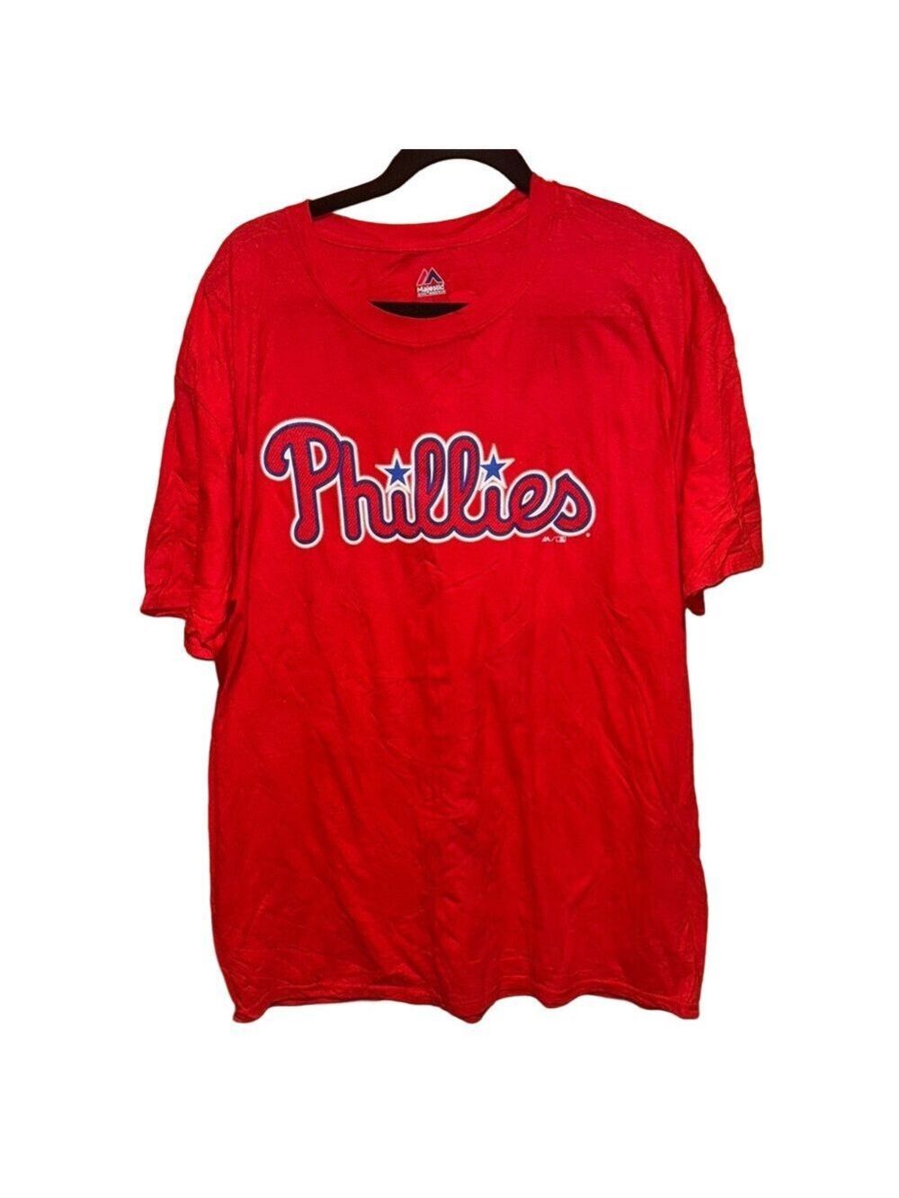 Majestic Philadelphia Phillies Segura T-Shirt Red Extra Large